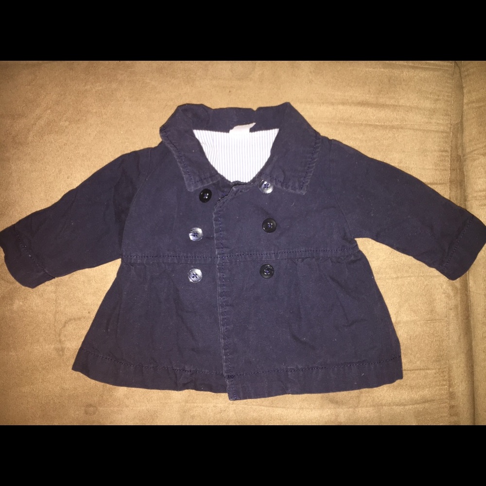 Carters girls lightweight pea coat